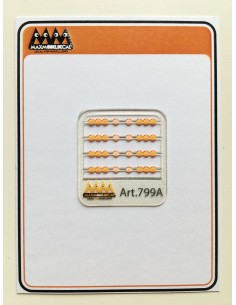 round base rear lights 1:87 - 3D - M799A