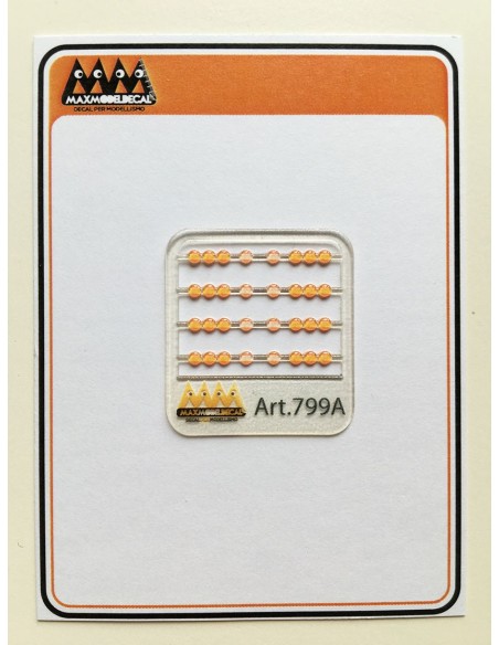 round base rear lights 1:87 - 3D - M799A round base rear lights 1:87 - 3D - M799A