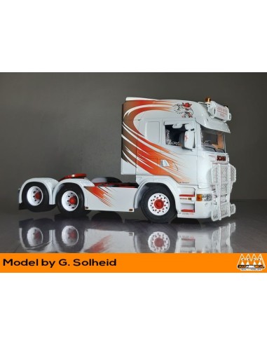 Scania Grifoncino Rosso e Nero - M62340BK model 2 by  Solheid