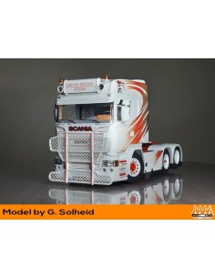 Scania Griffin red and black - M62341 model 4 by Solheid