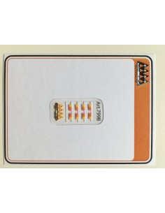 luci posteriori base rettangolare 1:87 - 3D - M799B 2