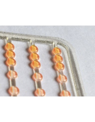 round base rear lights 1:87 - 3D - M799A particular