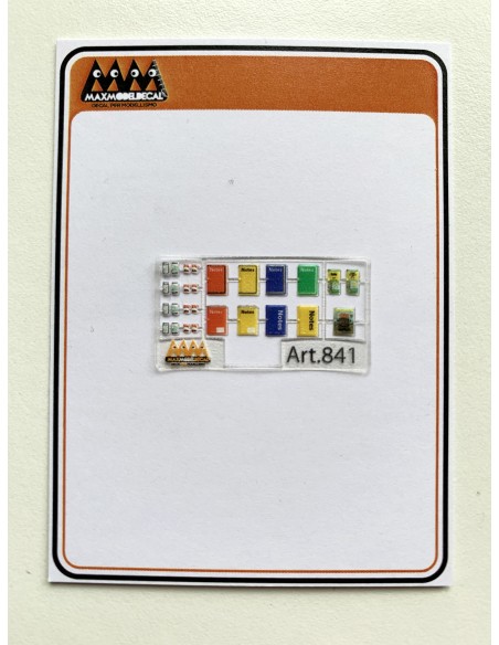 Accessori cabina camion 1:87 - 3D - M841 Accessori cabina camion 1:87 - 3D - M841