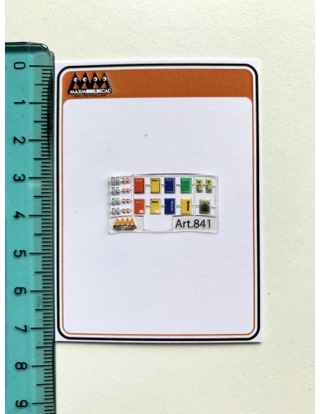 Truck cab accessories 1:87 - 3D - M841size