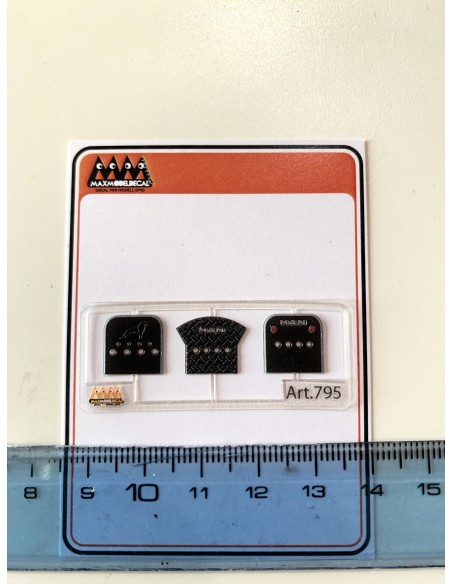 Rear cabin frame air pipes for MAN 1:87 - 3D - M795 measurements length Rear cabin frame air pipes for MAN 1:87 - 3D - M795 measurements length