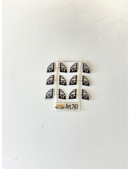 Staffe retrocabina Iveco 1:87 - 3D - M761 Staffe retrocabina Iveco 1:87 - 3D - M761