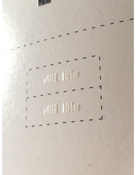 Targhe locomotore E402 101 - 3D scala H0 - M52063 Targhe locomotore E402 101 - 3D scala H0 - M52063