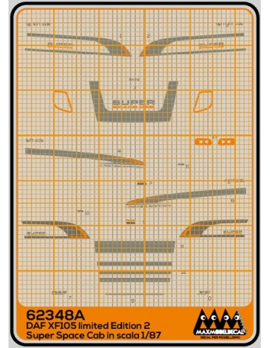 DAF XF-105 Super Space Cab Limited Edition 2 - M62348A