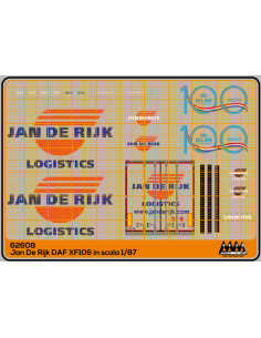 Jan De Rijk per DAF XF106 -DAF kit - M62608