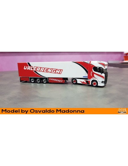 Valcarenghi - Scania S500 red - M62609 model by O.Madonna Valcarenghi - Scania S500 red - M62609 model by O.Madonna