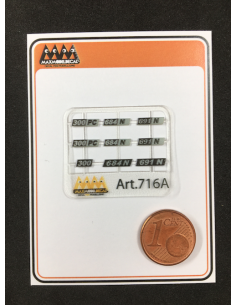 FIAT badges power 80s 1:24 - 3D - M716A