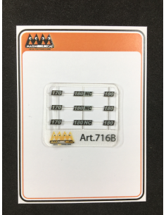 FIAT badges power 80s - 3D - M716B