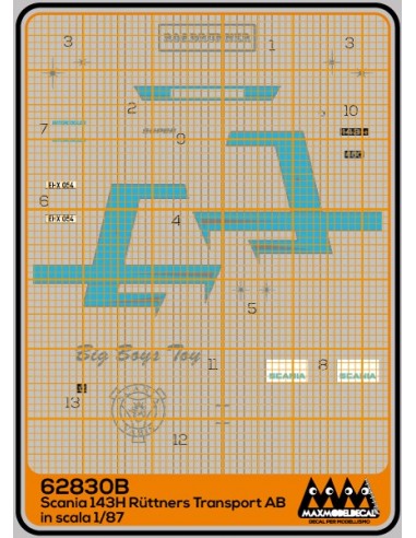 Scania 143H Ruettners Transport - M62830B