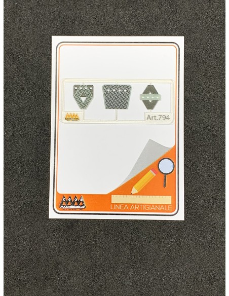 Telaio retrocabina tubi aria per RENAULT 1:87 - 3D - M794 Telaio retrocabina tubi aria per RENAULT 1:87 - 3D - M794