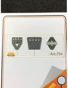 Telaio retrocabina tubi aria per RENAULT 1:87 - 3D - M794 2