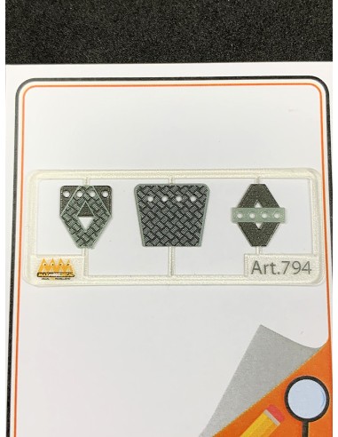 Telaio retrocabina tubi aria per RENAULT 1:87 - 3D - M794