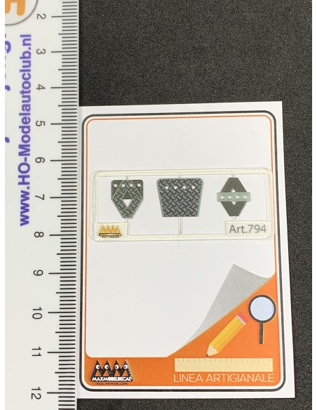 Telaio retrocabina tubi aria per RENAULT 1:87 - 3D - M794 Telaio retrocabina tubi aria per RENAULT 1:87 - 3D - M794