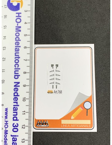 Scania R staffe e ganci retrocabina - 3D 1:87 - 3D - M768