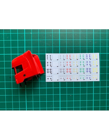 Scania details for the cabin - M60200 model Scania details for the cabin - M60200 model