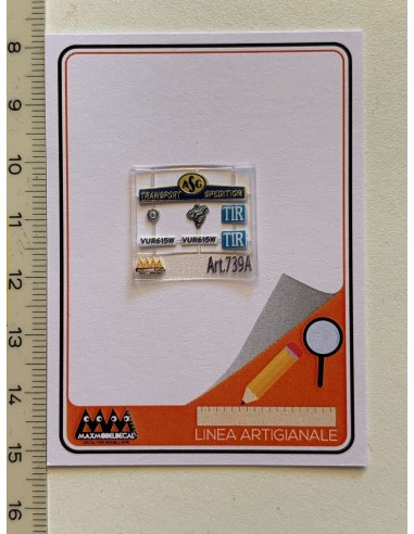 ASG kit per motrici - 3D 1:87 - M739A misure