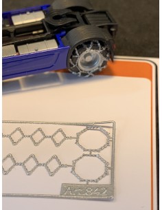 Truck snow chains 1:87 - 3D - M842 2