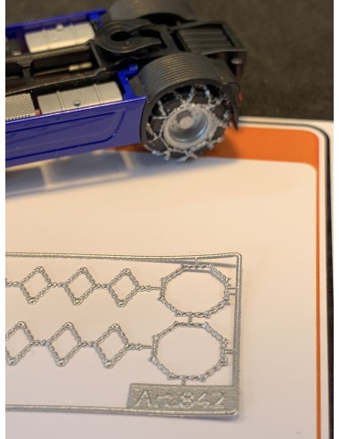 Truck snow chains 1:87 - 3D - M842 details