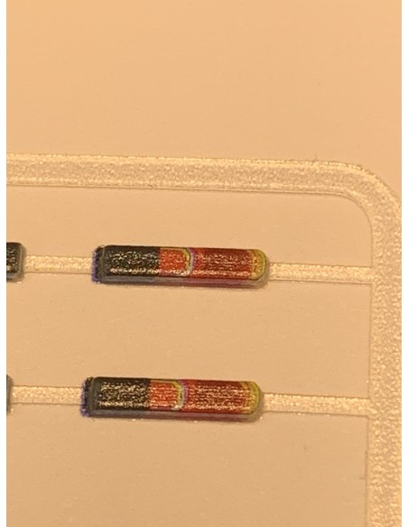 Luci posteriori Mercedes Actros  MP4 - MP3  1:87 -  3D - M801B particolare Luci posteriori Mercedes Actros  MP4 - MP3  1:87 -  3D - M801B particolare