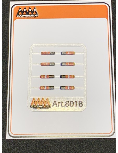 Rear lights for Mercedes Actros  MP4 - MP3  1:87 -  3D - M801B Rear lights for Mercedes Actros  MP4 - MP3  1:87 -  3D - M801B