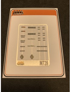 Renault Berliet logos 1:87 - 3D - M728R