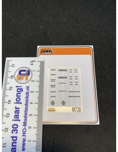 Renault Berliet logos 1:87 - 3D - M728R size