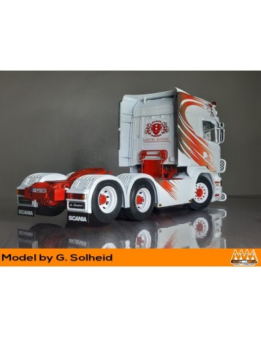 Scania Small red and black griffin - M67340R Model by Solheid
