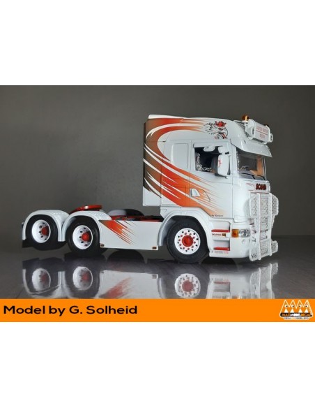 Scania Grifoncino piccolo rosso e nero - M67340R Model by Solheid 2 Scania Grifoncino piccolo rosso e nero - M67340R Model by Solheid 2