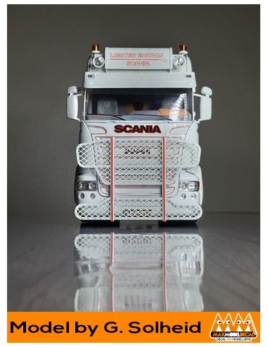 Scania Small red and black griffin - M67340R Model by Solheid 4