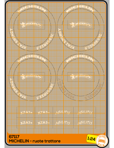 Michelin - lettering for truck tires - M67117