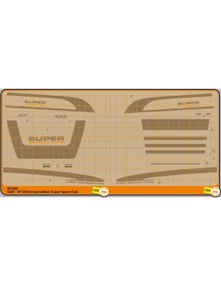 DAF XF-105 Super Space Cab Limited Edition - M67348 DAF XF-105 Super Space Cab Limited Edition - M67348