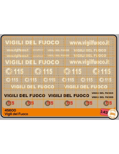 Vigili del Fuoco - generico - M45600