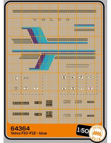 Volvo F10-F12 - blue - M64364