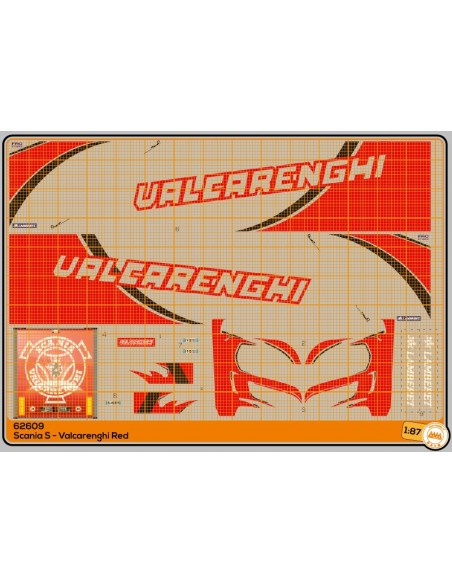 Valcarenghi - Scania S500 red - M62609 Valcarenghi - Scania S500 red - M62609