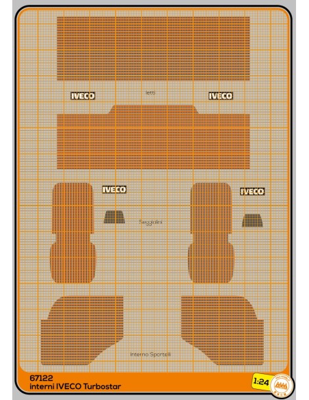 Iveco Turbostar 190-42 - Interior - M67122 Iveco Turbostar 190-42 - Interior - M67122
