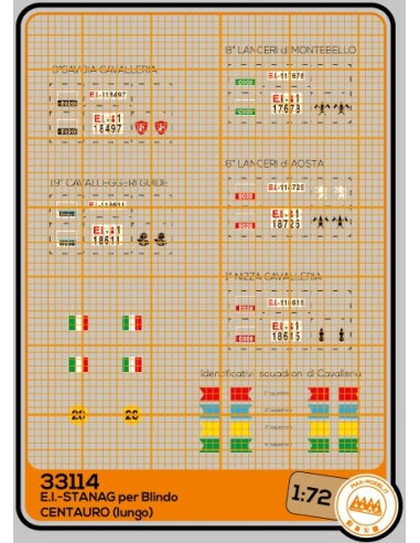 E.I. - STANAG  for Blindo CENTAURO (lunga) - M33114