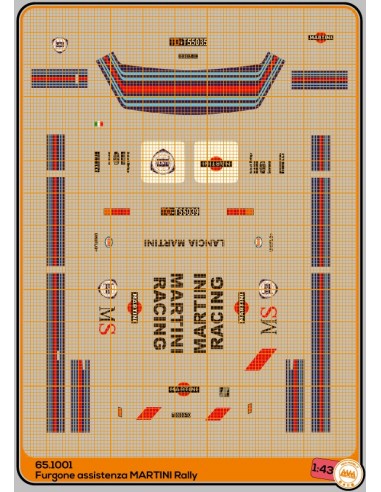Furgone Assistenza MARTINI - Rally - M65.1001