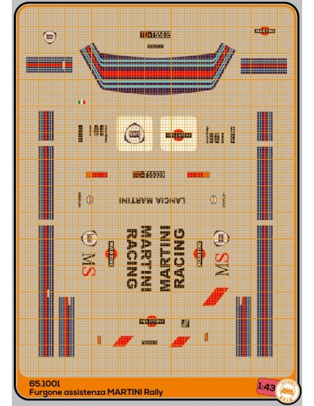 Assistance van MARTINI - Rally - M651001 Assistance van MARTINI - Rally - M651001