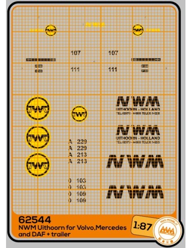 NWM Uithoorn for Volvo F10 - F12 + trailer - M62544