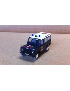 Carabinieri ambulance for Defender 110 Busch model - M32131 frontal