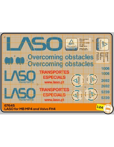 LASO per MB MP4 e Volvo FH4 - M67645