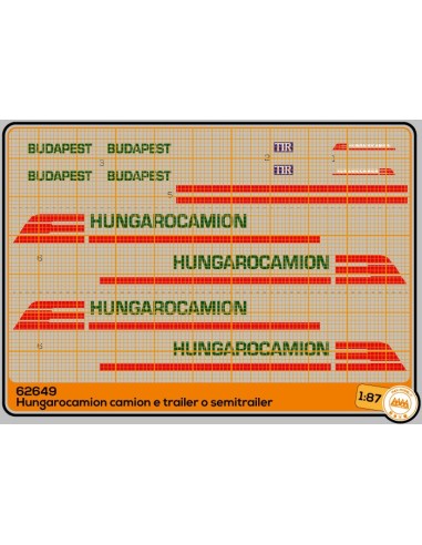 Hungarocamion for cabin, trailer and semi-trailer - M62649