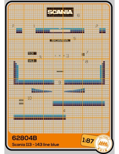 Scania 113-143 Blue line - M62804B
