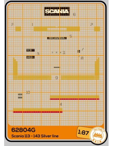 Scania 113-143 Gold line - M62804G