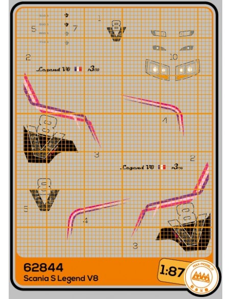 Scania S Legend V8 - M62844 Scania S Legend V8 - M62844