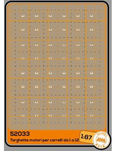 Engine labels - M52033